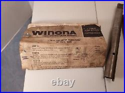 Winona TA-600 3 Angle Valve Seat Cutter Kit with Winona TA-600 3 Angle Valve Seat Cutter Kit with
